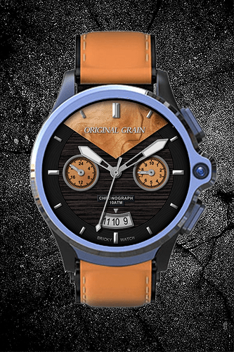 Original Grain Alterra Chrono The Marc smart watchface.