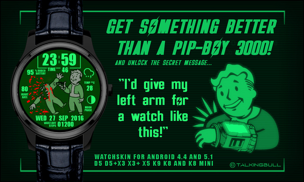 Vault Boy...Pip-Boy... Fallout 4... get your perk here! - Original