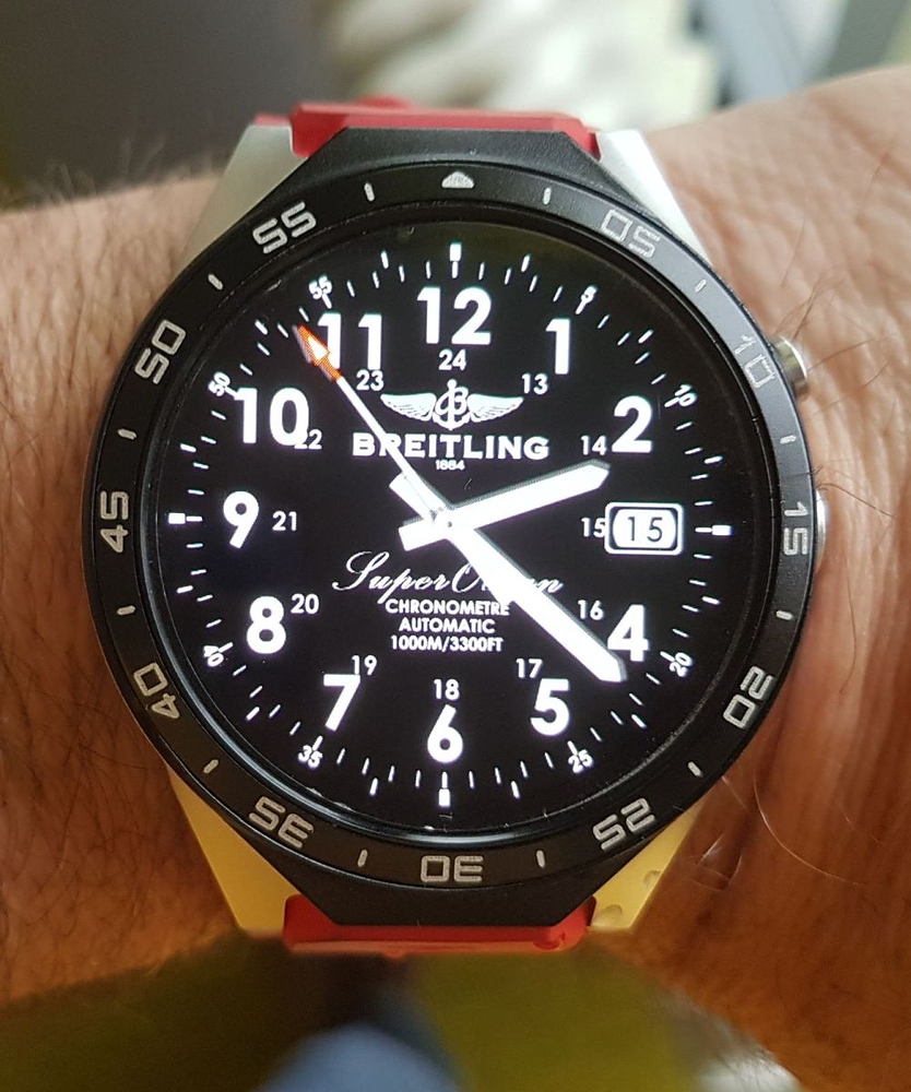 Breitling Aeromarine Superocean II 44 Made only using Watchface Designer 0.7.2 lost round