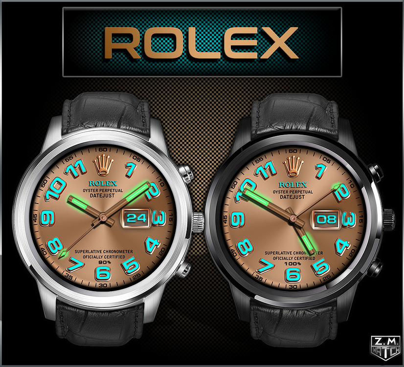 rolex android watch