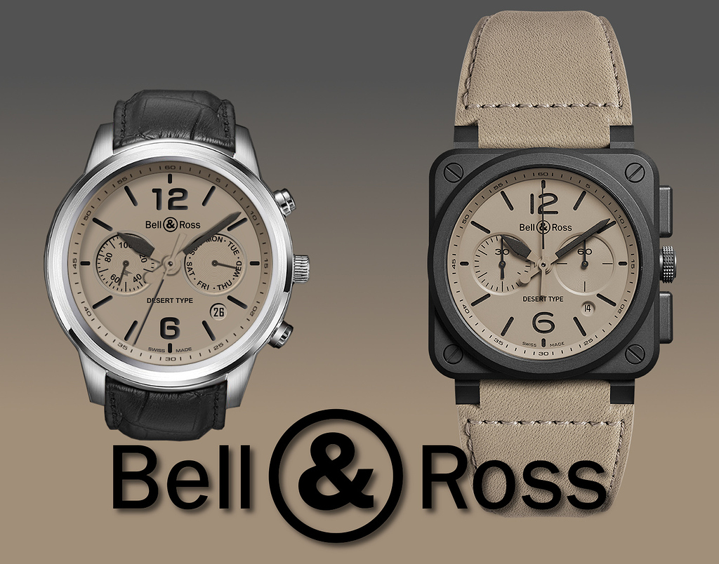 UPDATED Bell Ross DESERT TYPE I updated the font of the big