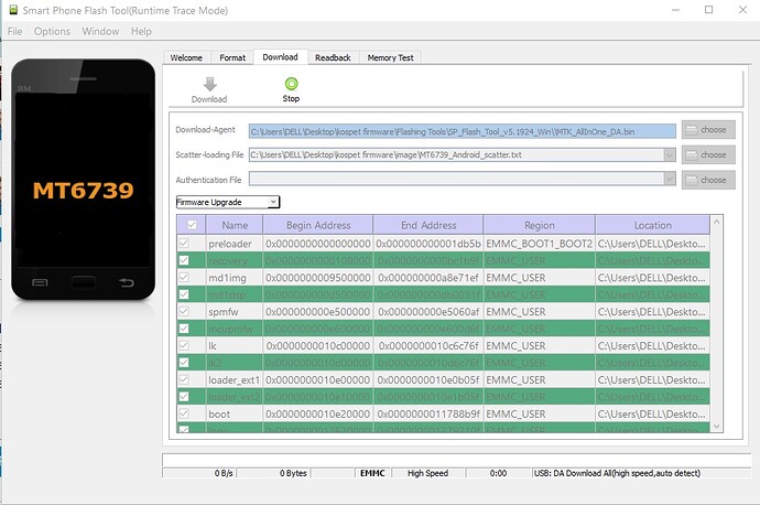 kospet warch firware flsh screen