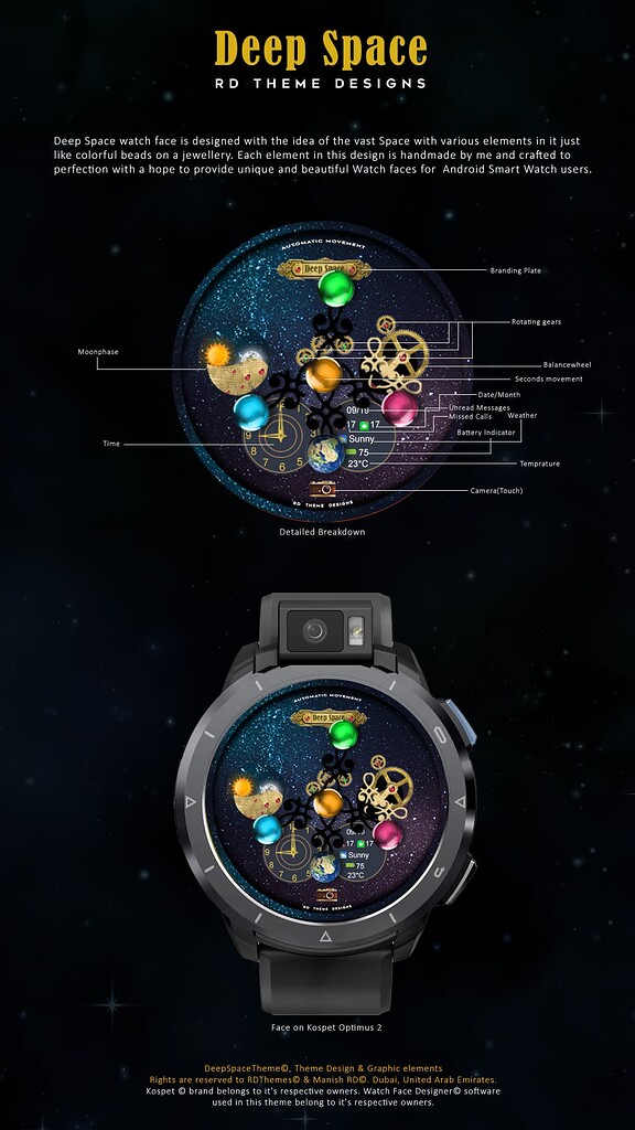 Space Traveler Automatic Watch (4 variants) – Behrens Europe