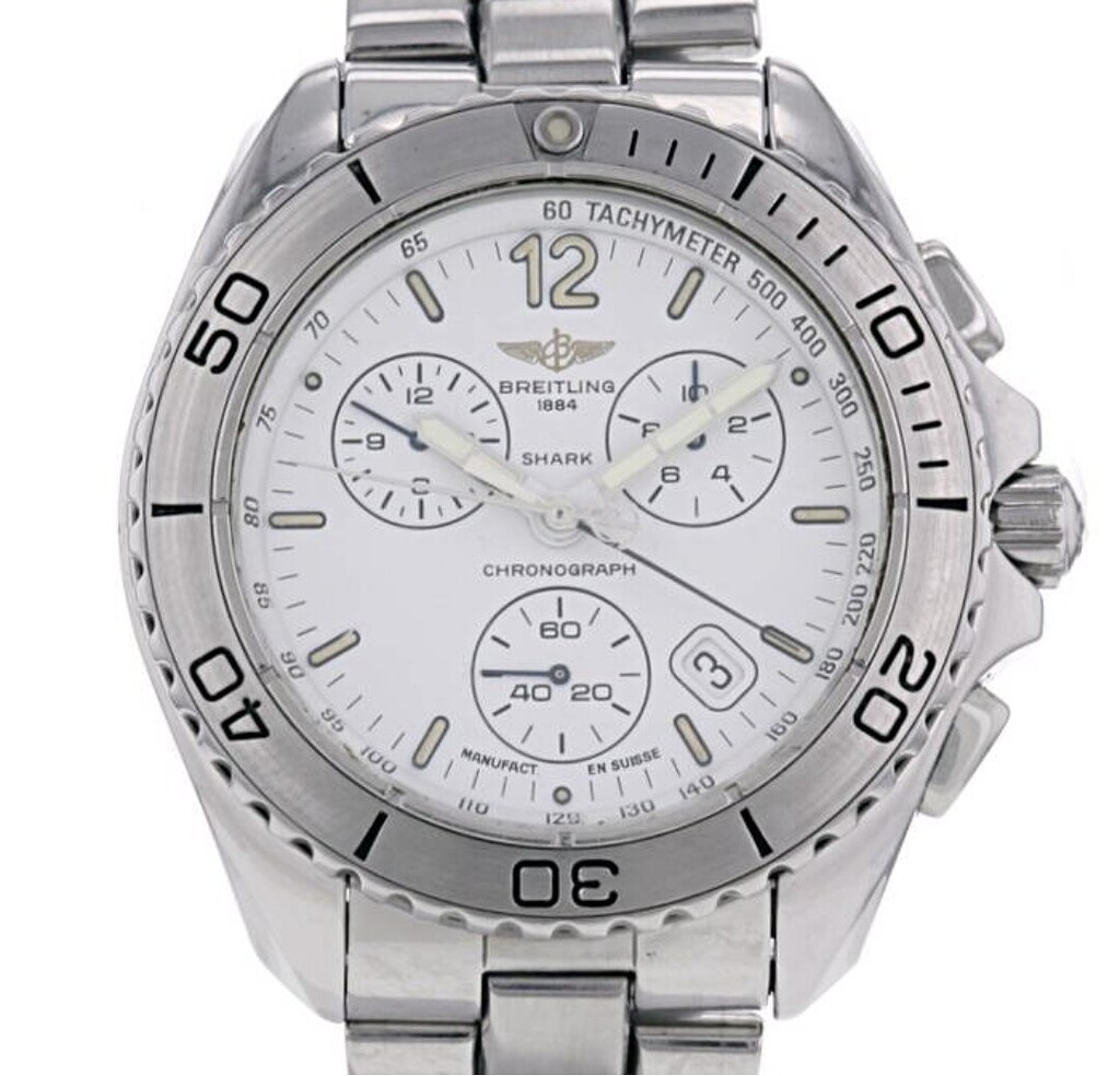 Request dial watch breitling shark chronograph 1884 3 dials Face