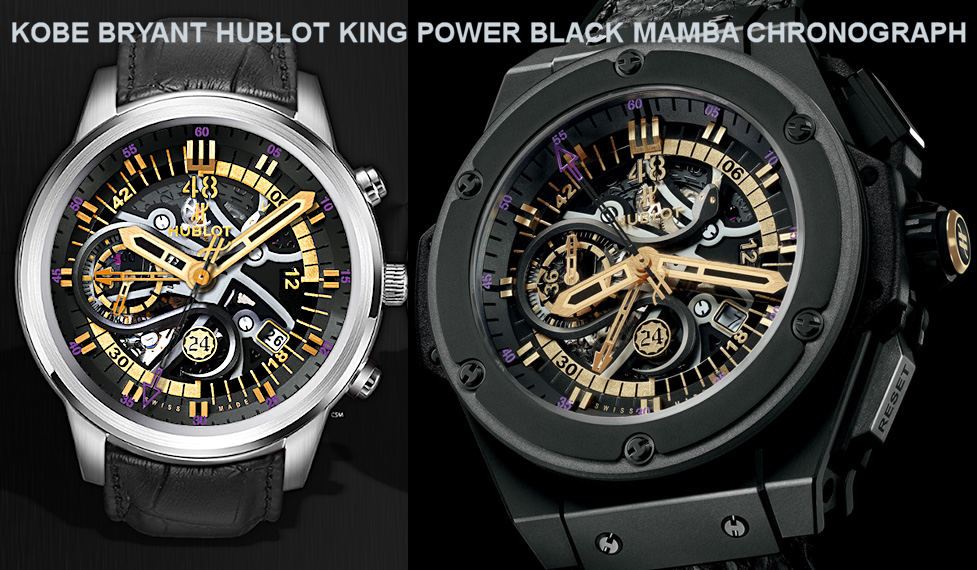 Kobe Bryant Hublot King Power Black Mamba Chronograph Made By Me In Psp Using Original Finow Face Engine Full Android Watch