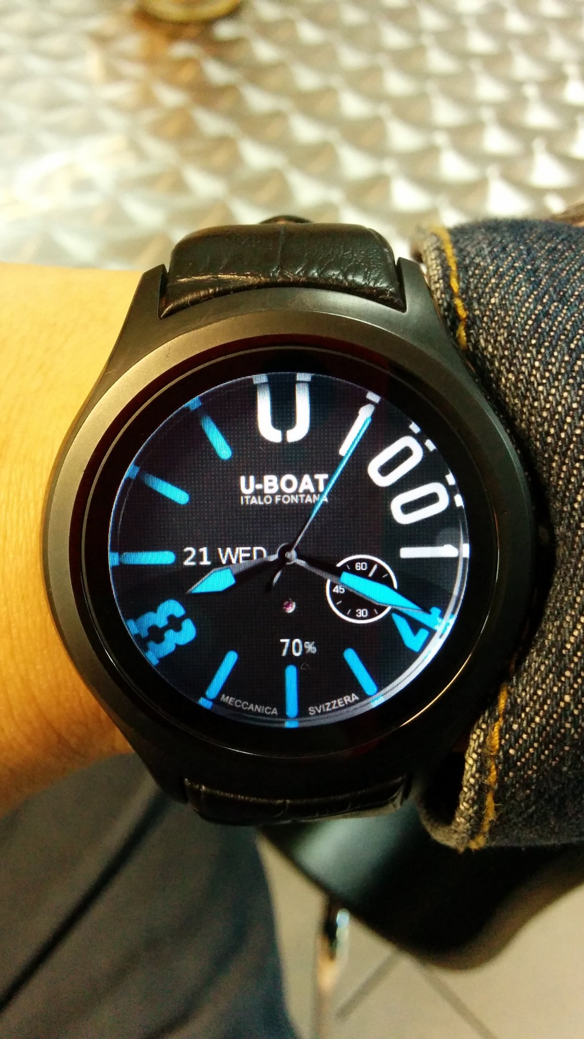 U boat clearance watch face