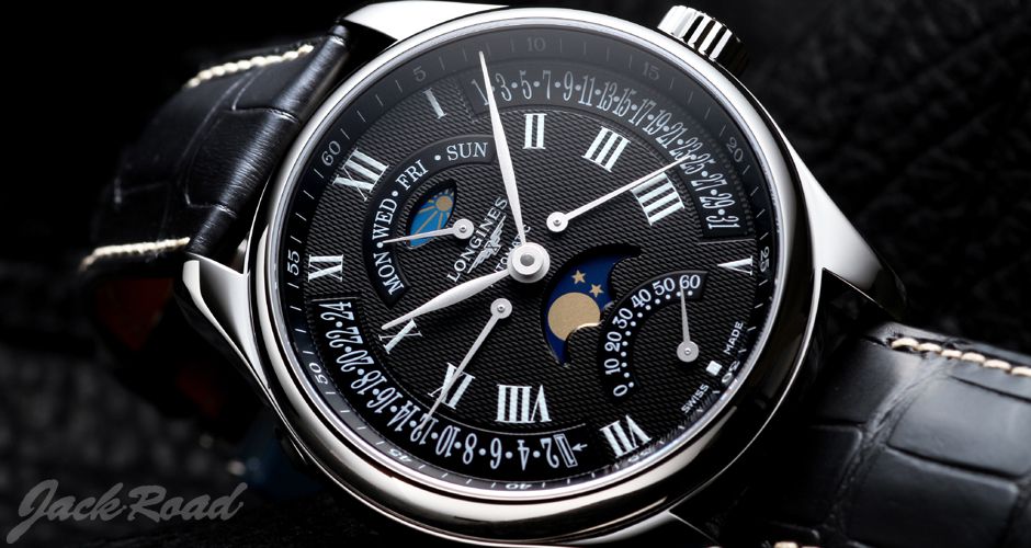 Here comes the black version of the Longines Master Collection