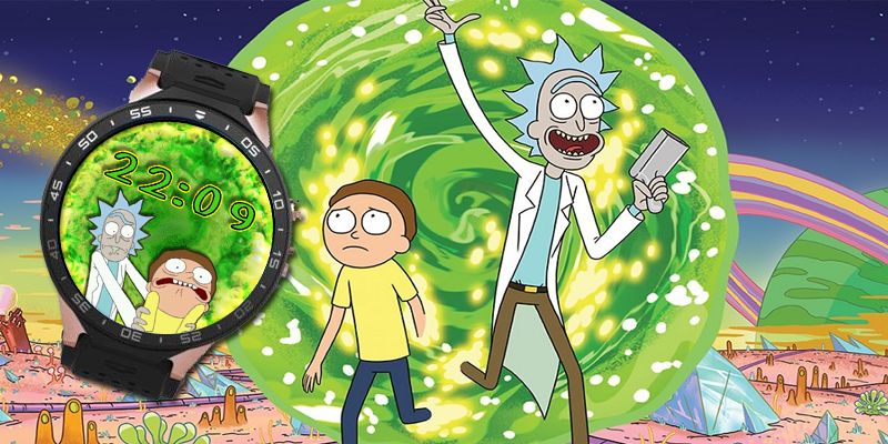 Rick & Morty Of course, portal is animated ... - KW88, LEMFO etc face ...