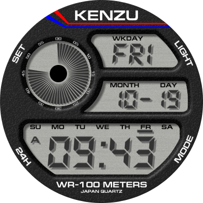 Version 2 of 80s LCD watch. - Universal Launcher faces - Full Android Watch
