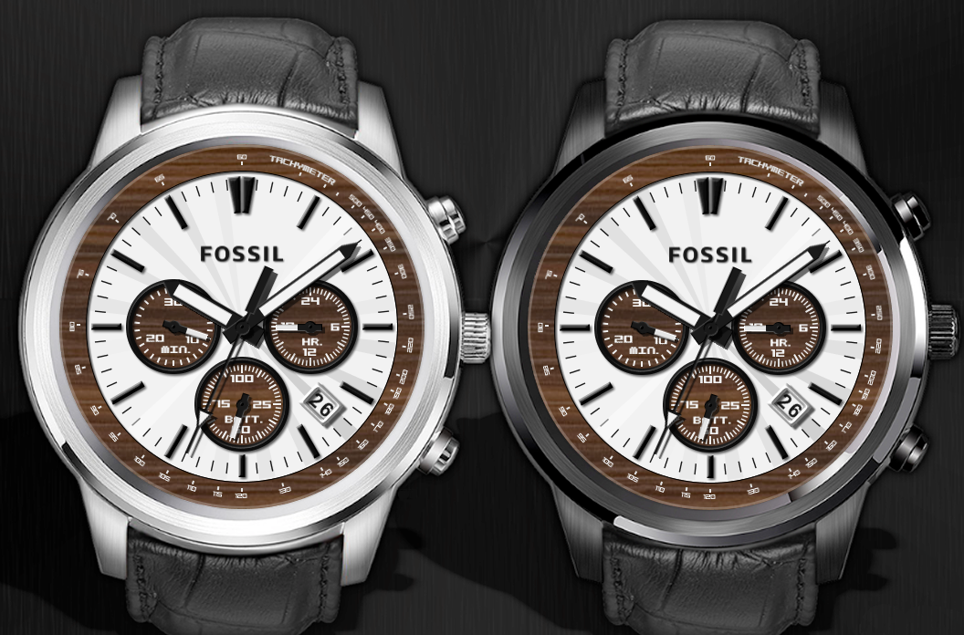 Here is another Fossil Clockskin from me. Namely the: Fossil Coachman Sport CH  2565. - Original Finow face Engine - Full Android Watch