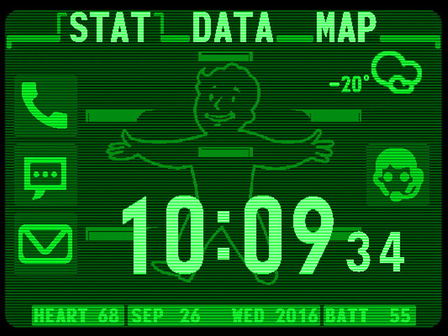 PipBoy Green Model