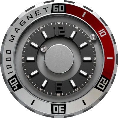 MAGNETO Wave Black Mesh Magnetic Flip-Flop – Magneto Watch