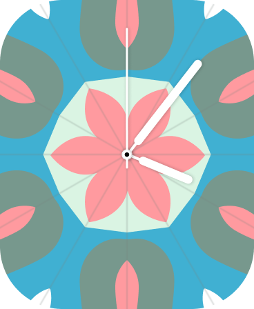 Blue Petal Rhythm